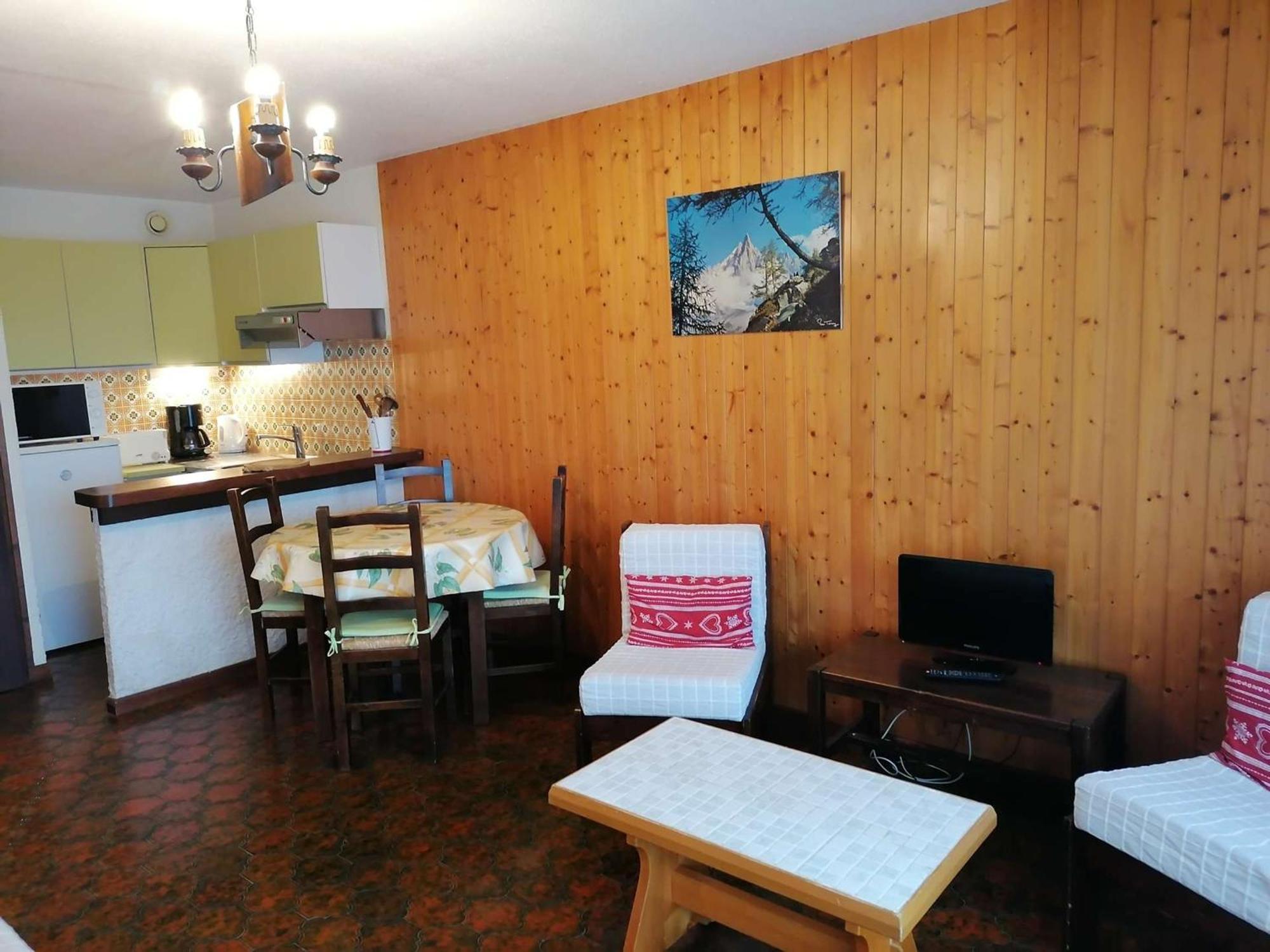 Studio En Rez-De-Jardin Pour 4 Avec Parking Couvert, A 500M De La Telecabine - Le Grand-Bornand - Fr-1-241-80 Dış mekan fotoğraf