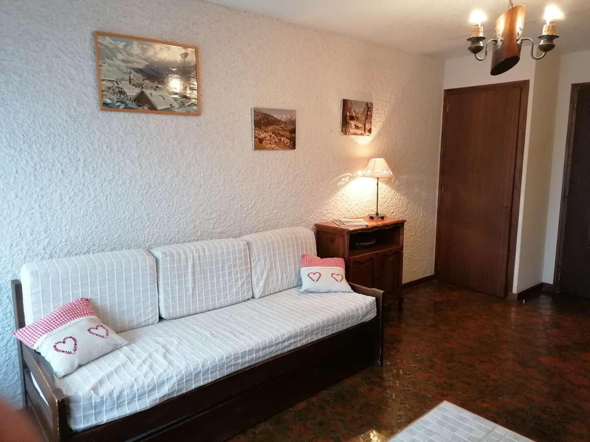 Studio En Rez-De-Jardin Pour 4 Avec Parking Couvert, A 500M De La Telecabine - Le Grand-Bornand - Fr-1-241-80 Dış mekan fotoğraf